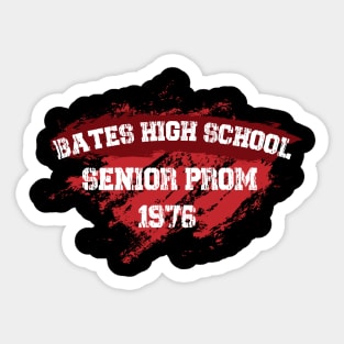 Bates High School Senior Prom 1976 Sticker